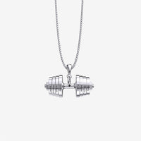 Colar Halteres Personalizável | Aço Inox - Banhado a Ouro | Oferta Especial 50% OFF + Frete Grátis Somente Hoje!