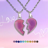 Colar BEST FRIENDS l Pedra do Humor - Mudança de Cor - Humor & Sentimentos.