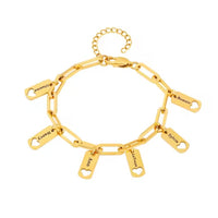 Pulseira Minhas Paixões | Personalizável - Gravação a Laser | Oferta De Lançamento 🔥