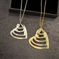 Colar Personalizável Minha Família - Gravação a Laser - Amor & Carinho