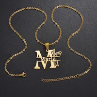 Colar Personalizado My Name IS - Corte a Laser - Folheado a Ouro