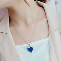 Colar Mágico com Porta Retrato l Pedra do Humor - Mudança de Cor - Humor & Sentimentos.