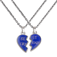 Colar BEST FRIENDS l Pedra do Humor - Mudança de Cor - Humor & Sentimentos.