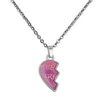 Colar BEST FRIENDS l Pedra do Humor - Mudança de Cor - Humor & Sentimentos.