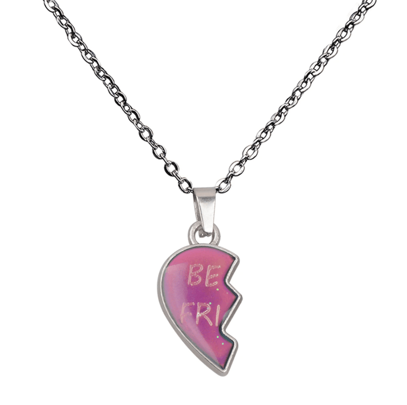 Colar BEST FRIENDS l Pedra do Humor - Mudança de Cor - Humor & Sentimentos.