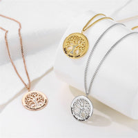 Colar Personalizável Árvore da Família - Gravação a Laser