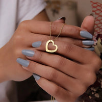 Colar Corações Personalizável - Gravação a Laser | Oferta Especial Dia Dos Namorados! ♥