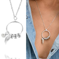 Colar Asas de Anjo Personalizável - Aço Inoxidável | 50% OFF + Frete Grátis somente hoje!