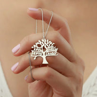 Colar Árvore Da Vida Personalizável - Minha Família - Corte a Laser - Oferta Especial! ♥