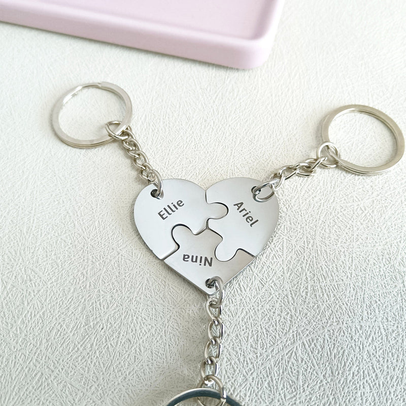 Chaveiro Personalizável - Minha Família - Gravação a Laser - Oferta Especial de Natal!