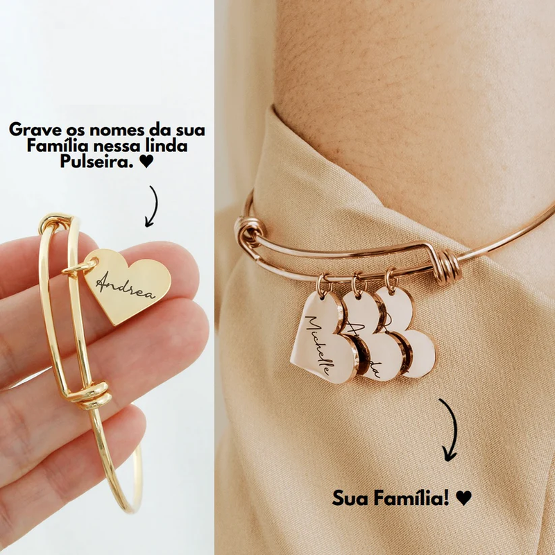 Bracelete - Minha família minha vida