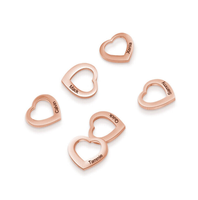 Colar Corações Personalizável - Gravação a Laser | Oferta Especial Dia Dos Namorados! ♥